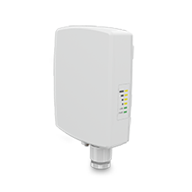 Afbeelding van een product op Ligowave.nl waarop een Access Point staat met een 2.4 GHz CPE en geintegreerde 9dBi Antenne voor Point to Point en Point to Multi Point verbindingen.